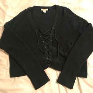 Cropped sweater